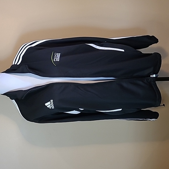 ADIDAS Full Zip Warm-up Jacket, Red Deer College Cross Country Running Team - Picture 5 of 15